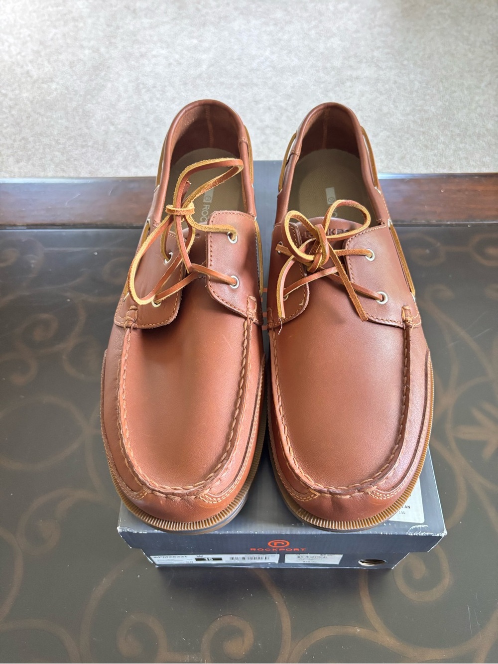 *NEW* Men’s Rockport Boat Shoes - Bridgeport II - Size 15W